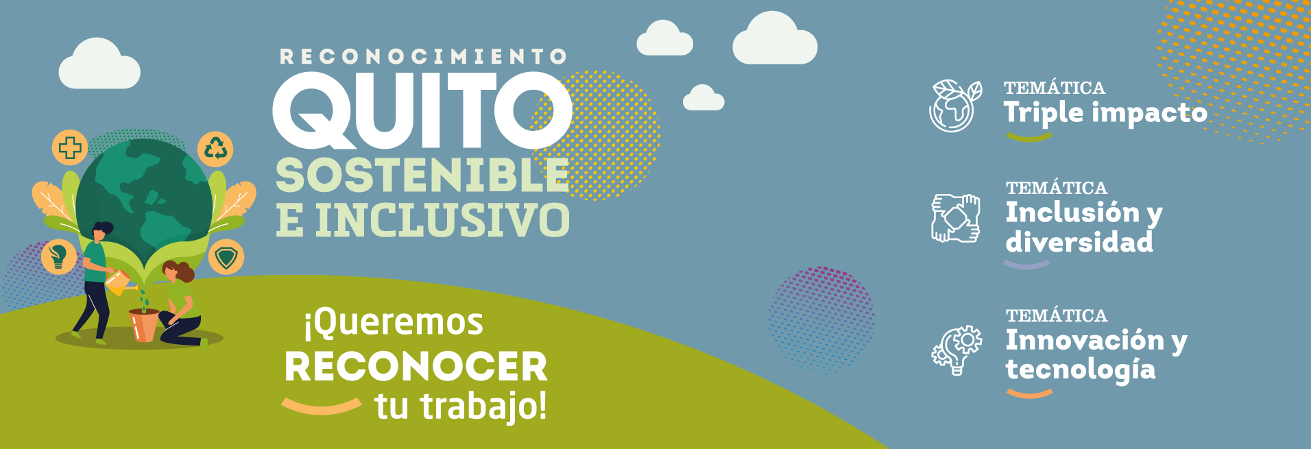 Banner reconocimiento Quito sostenible e inclusivo